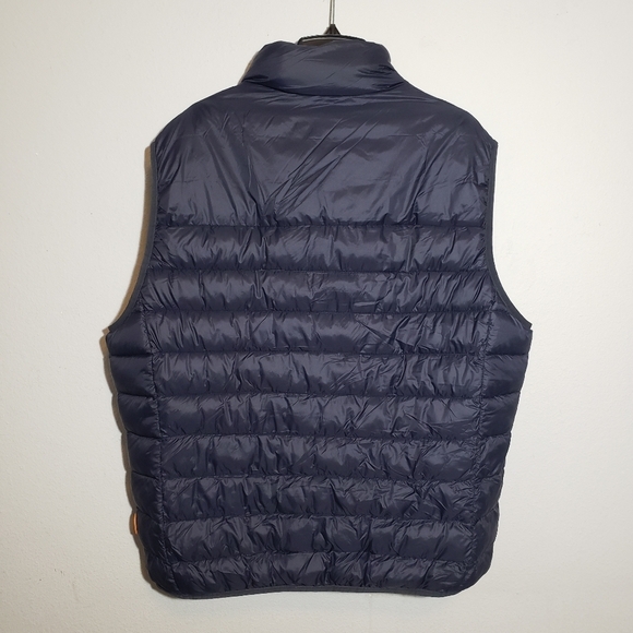 Save The Duck Nolan Ultra Light Navy Blue Puffer Vest Size large - Picture 4 of 13